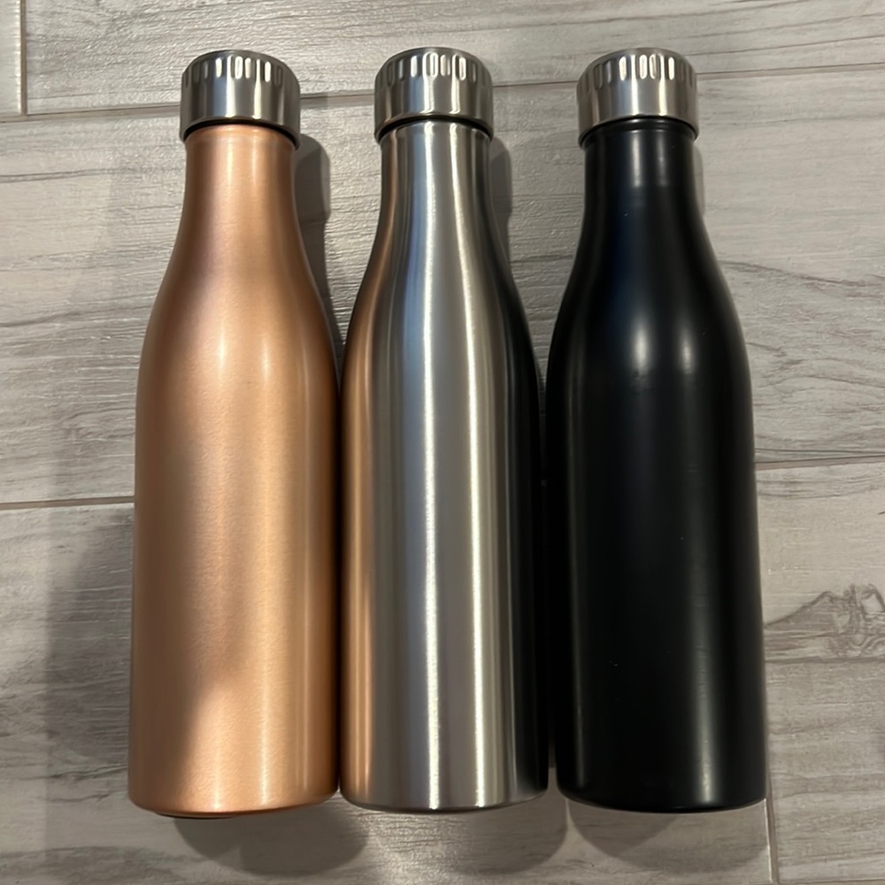 Set of 3 Water bottles BRAND NEW